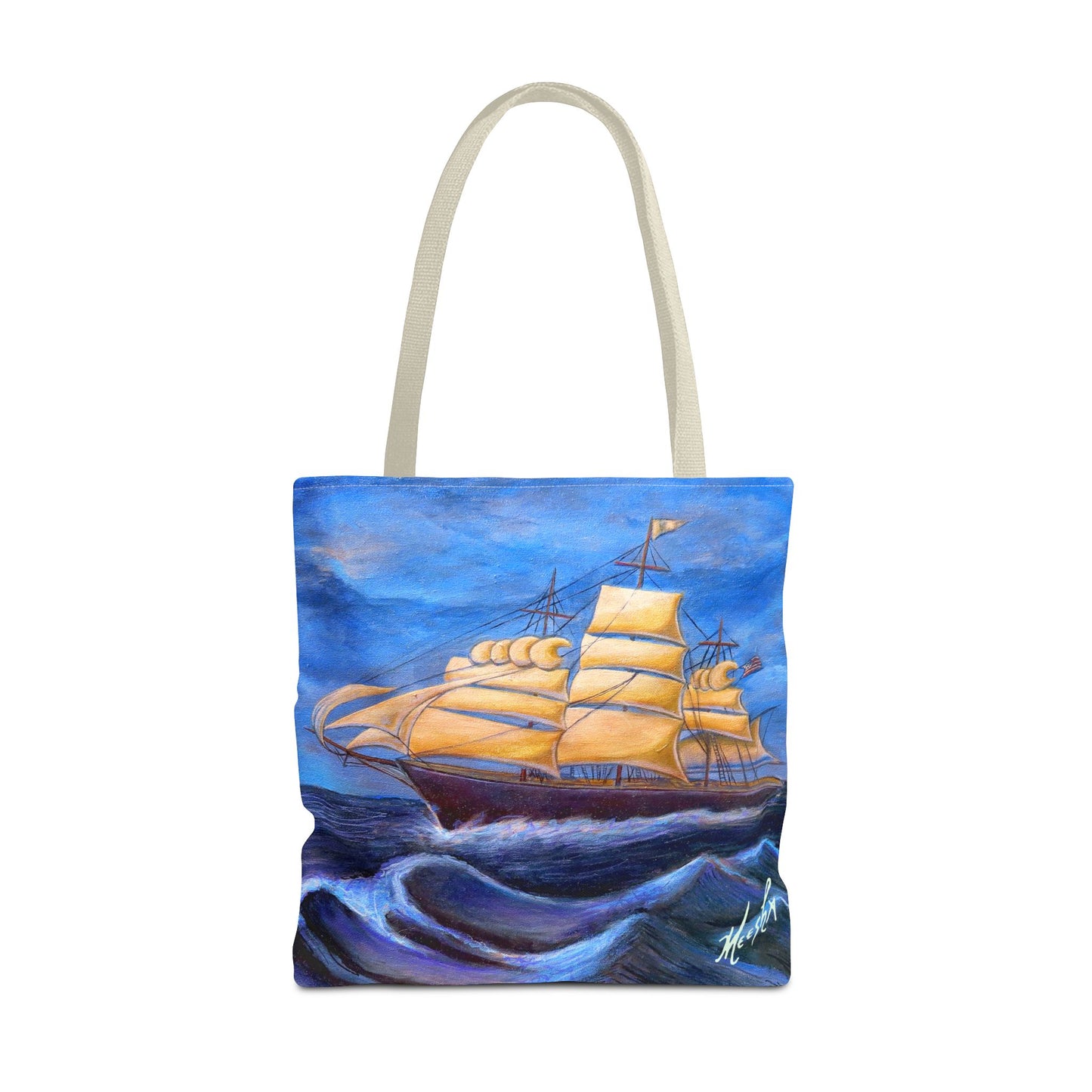 Whimsical Wavehopper Tote Bag