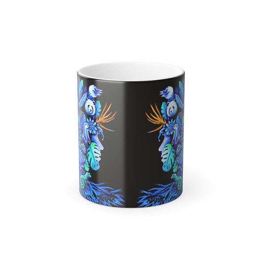 Out of the blue Color Morphing Mug, 11oz