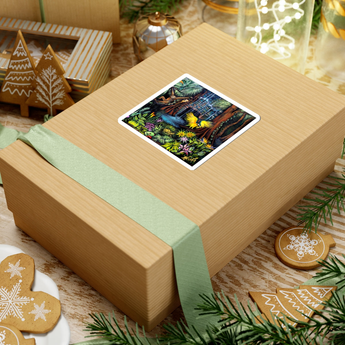 Amazonia Kiss-Cut Stickers