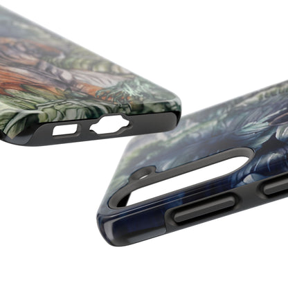 Watchful Warrior Tough Phone Case for Nature Lovers