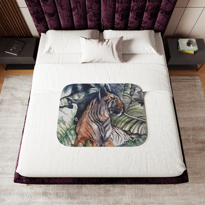 Watchful Warrior Super Snuggly Sherpa Blanket