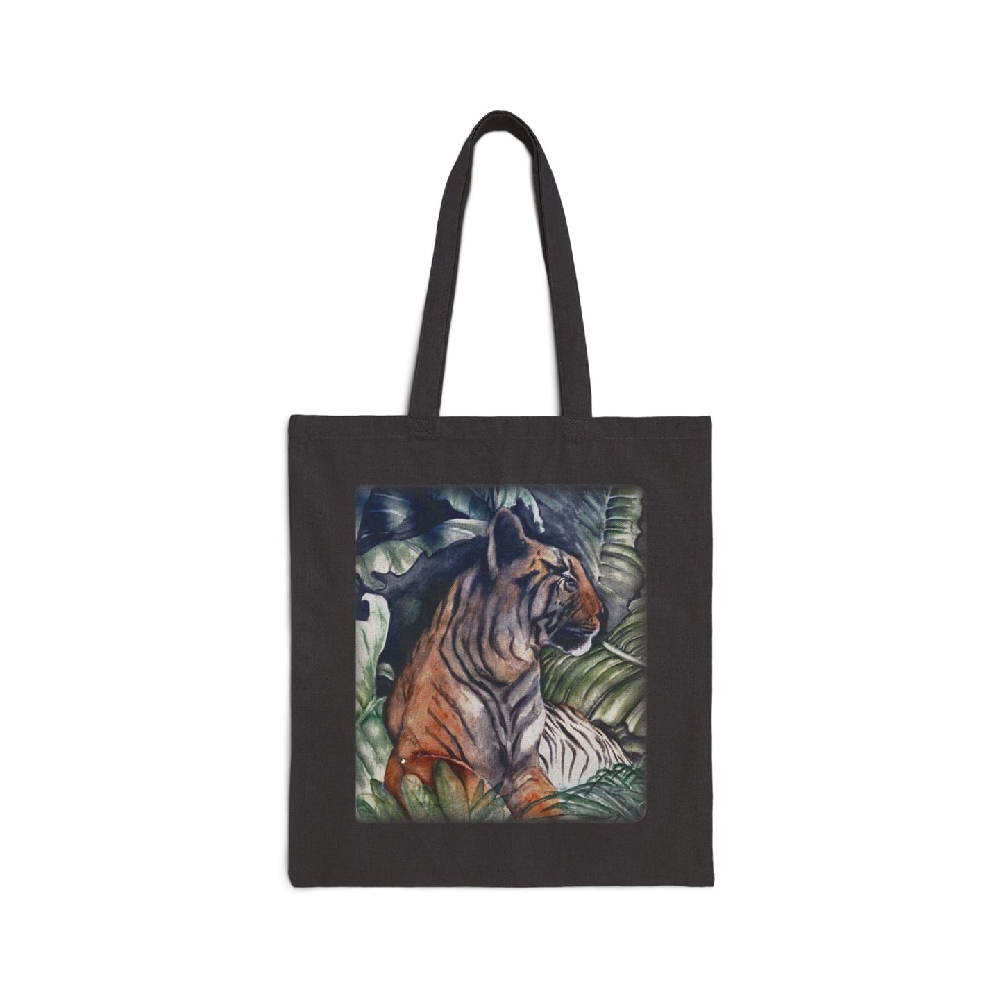 Watchful Warrior High-quality Cotton Canvas Tote Bag