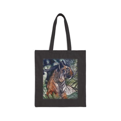 Watchful Warrior High-quality Cotton Canvas Tote Bag