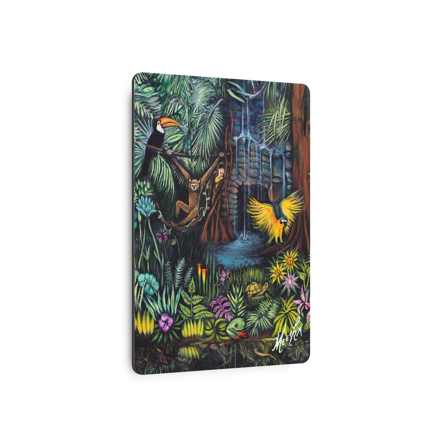 Amazonia Metal Art Sign