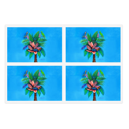 Palm Tree of Life Sticker Sheets