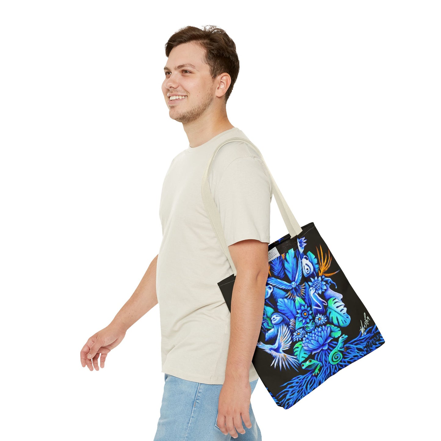 Out of the blue Tote Bag