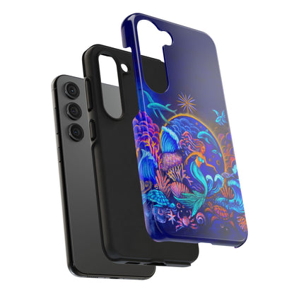 Celestial Extraterrestrial I Tough Phone Case for Mermaid Lovers