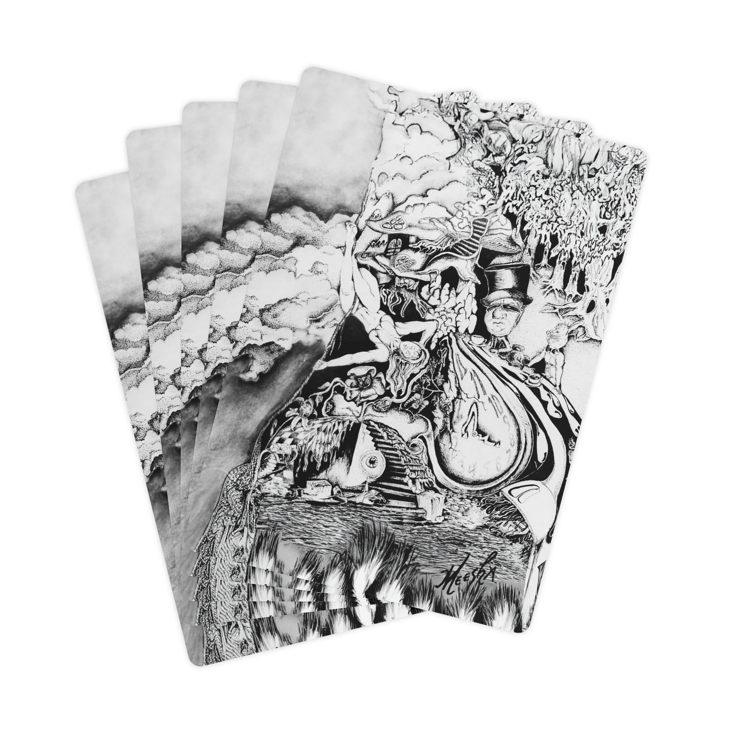 Alice In Blunderland Poker Cards