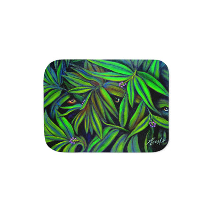 Colorful and Cozy Jeepers Peepers Sherpa Blanket