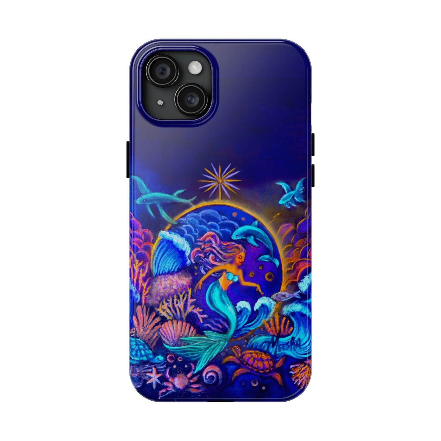 Celestial Extraterrestrial I Tough Phone Case for Mermaid Lovers