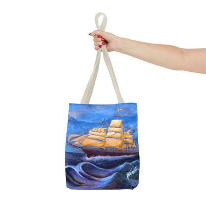 Whimsical Wavehopper Tote Bag