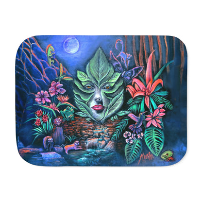 Moonlight Mischief Super Cozy Sherpa Blanket