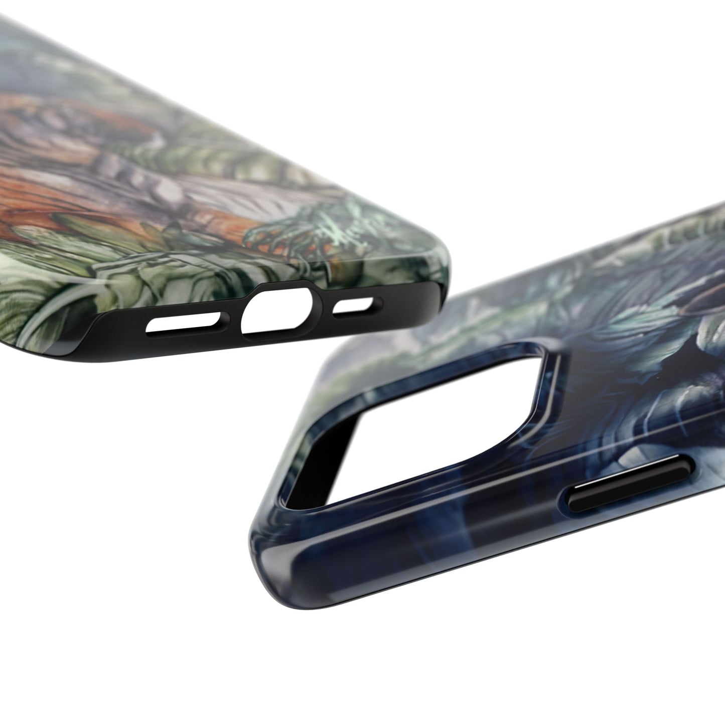 Watchful Warrior Tough Phone Case for Nature Lovers