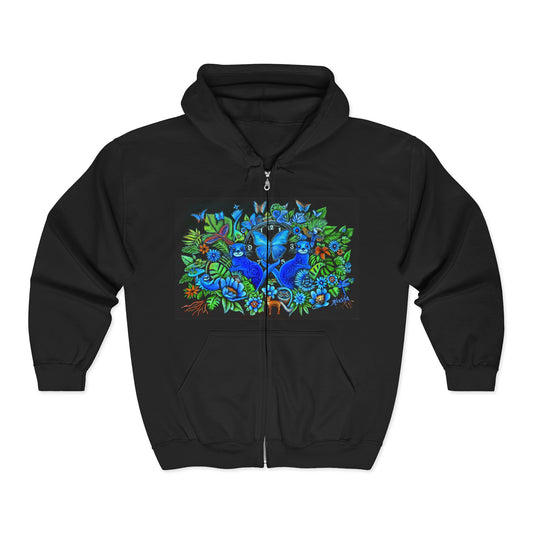 Out of Time Unisex Heavy Blend™ Full Zip Hooded Sweatshirt