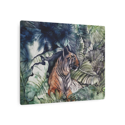 Watchful Warrior Metal Art Sign