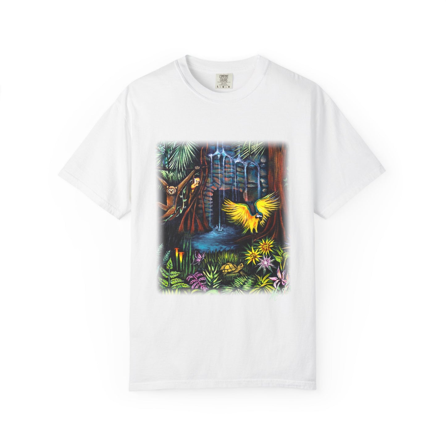 Amazonia Unisex Garment-Dyed T-shirt