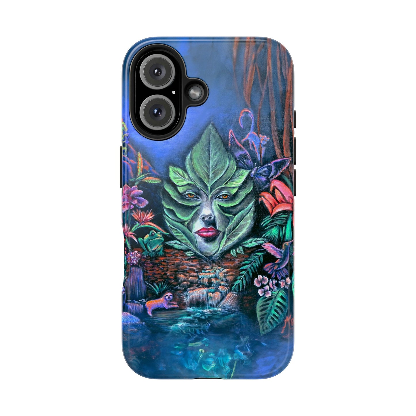 Moonlight Mischief Tough Phone Case for Nature Lovers
