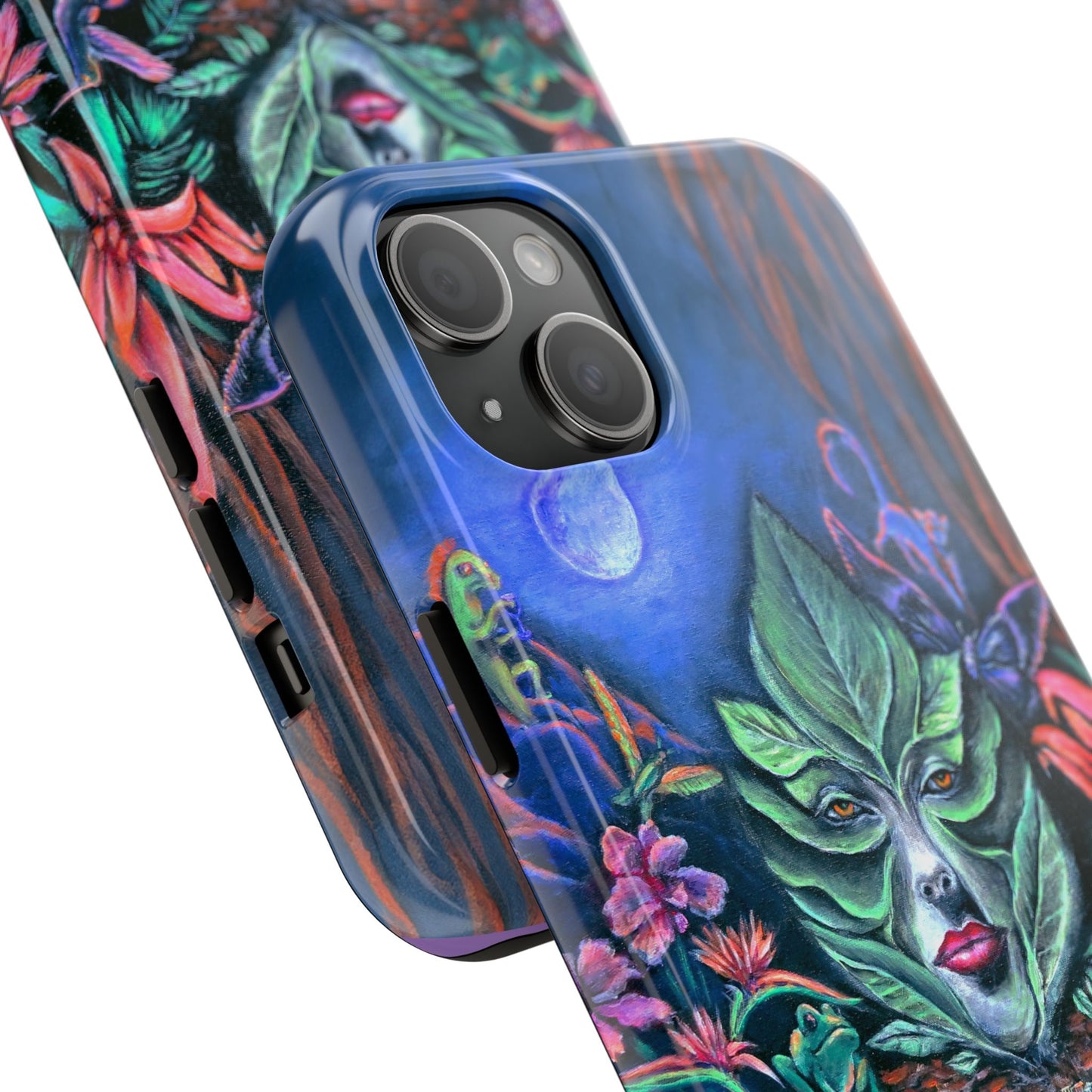 Moonlight Mischief Tough Phone Case for Nature Lovers