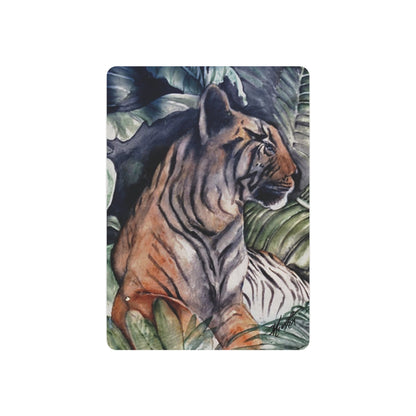 Watchful Warrior Metal Art Sign