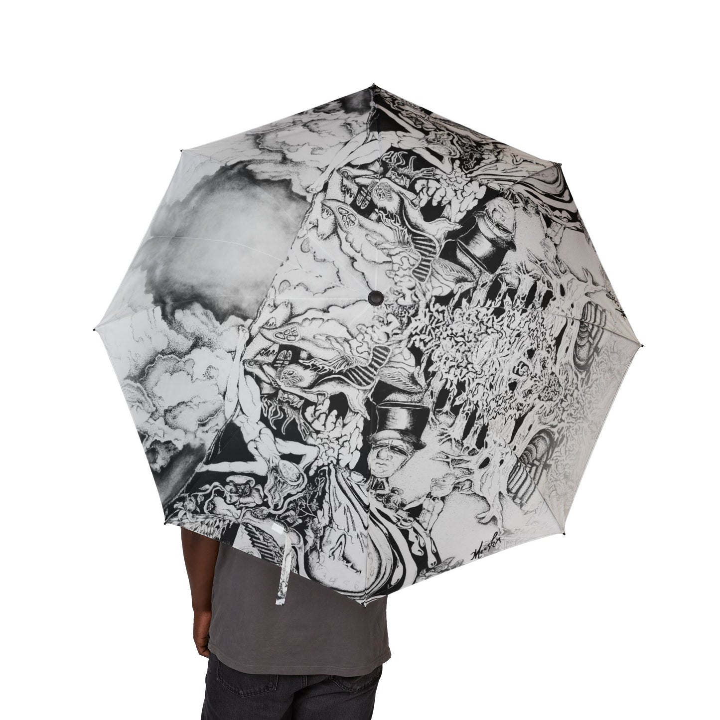 Alice in Blunderland Foldable Umbrella