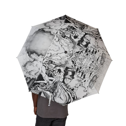 Alice in Blunderland Foldable Umbrella