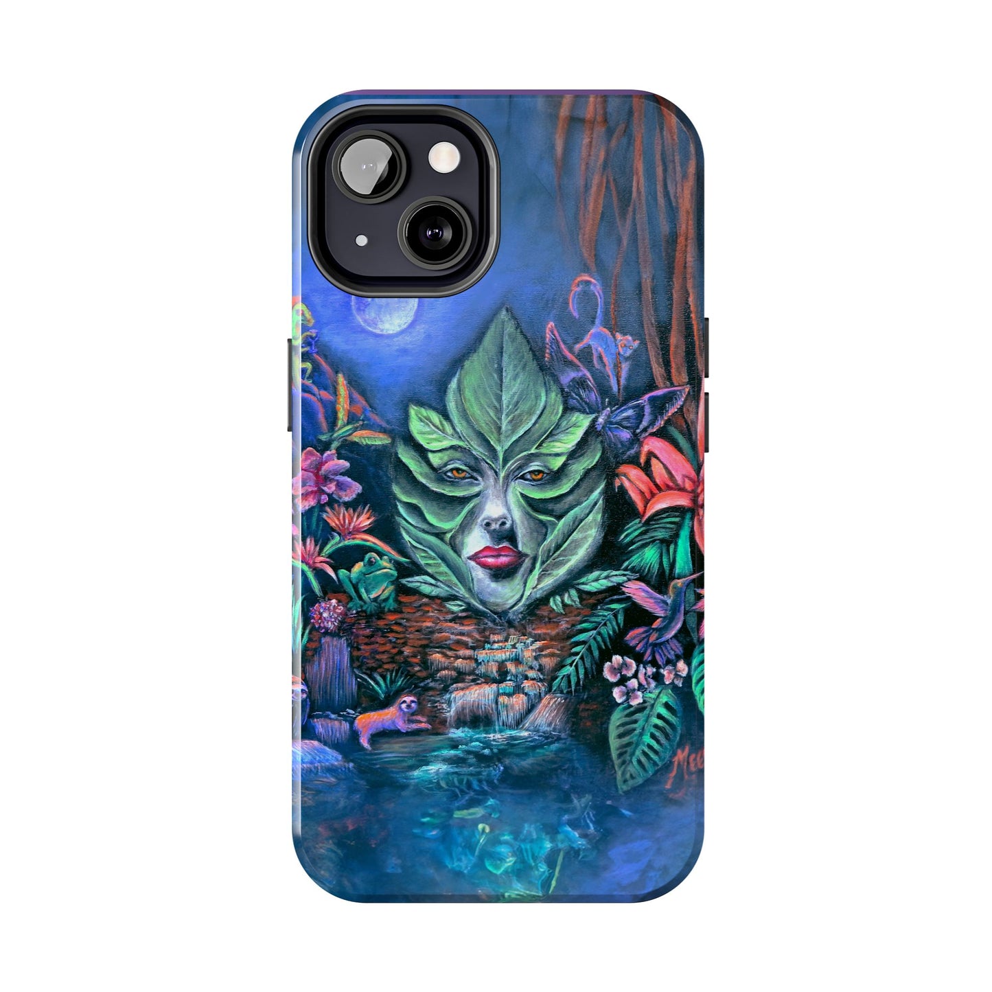 Moonlight Mischief Tough Phone Case for Nature Lovers