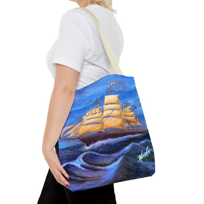 Whimsical Wavehopper Tote Bag