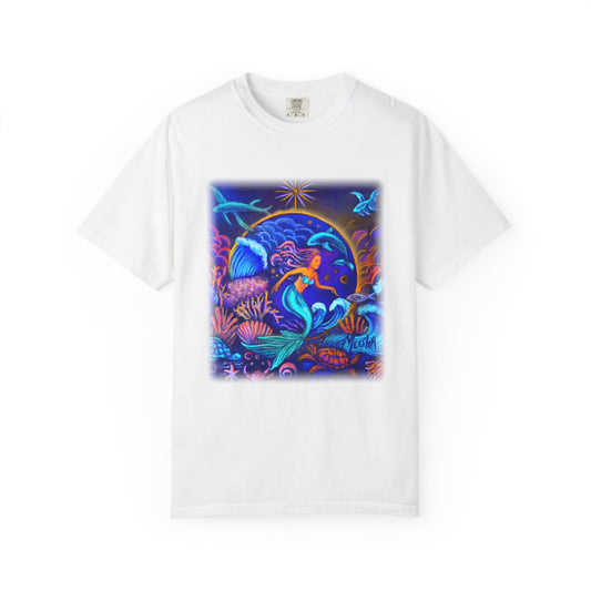 Celestrial Extraterrestrial Unisex Garment-Dyed T-shirt