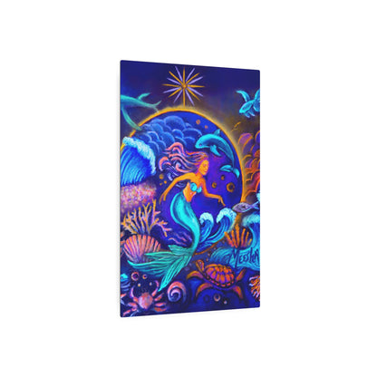 Celestrial Extraterrestrial Metal Art Sign