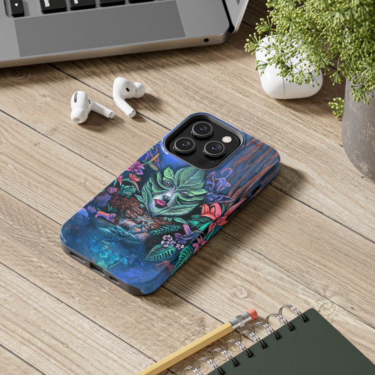 Moonlight Mischief Tough Phone Case for Nature Lovers