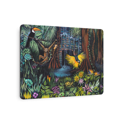 Amazonia Metal Art Sign