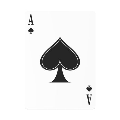 Out of The Blue Poker Cards