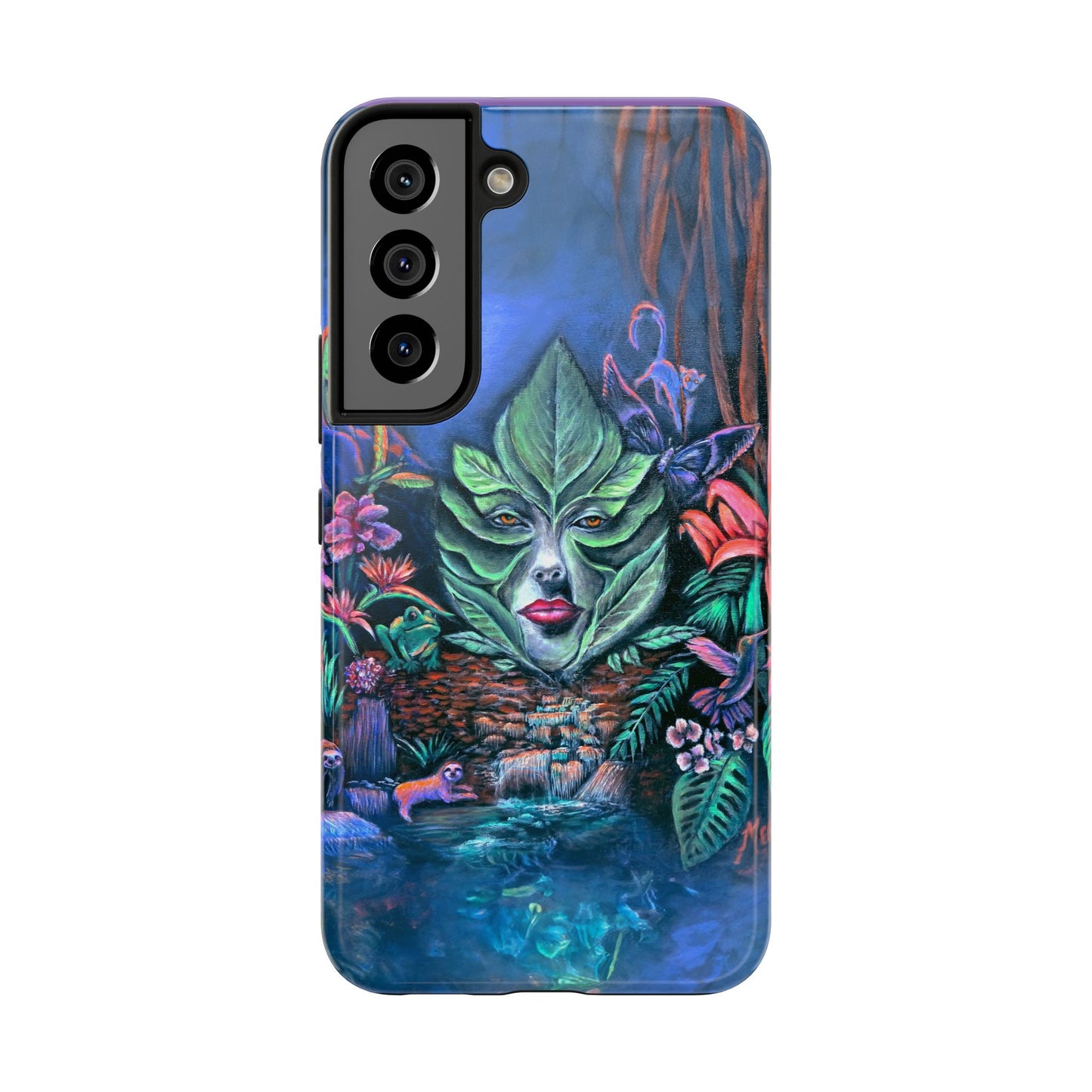 Moonlight Mischief Tough Phone Case for Nature Lovers