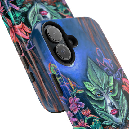Moonlight Mischief Tough Phone Case for Nature Lovers