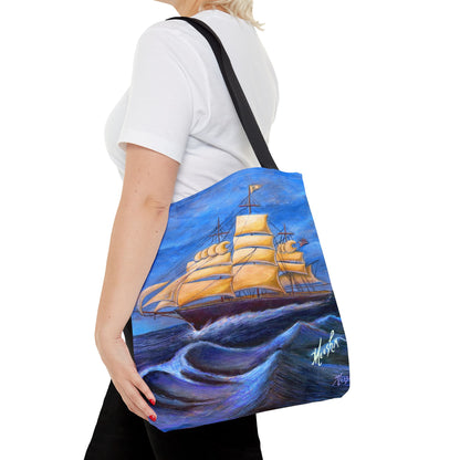 Whimsical Wavehopper Tote Bag