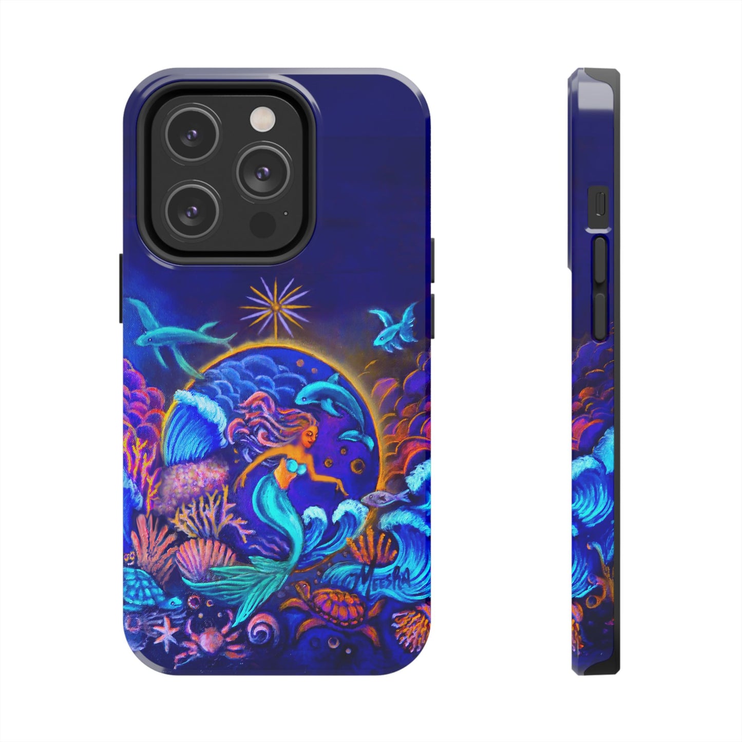 Celestial Extraterrestrial I Tough Phone Case for Mermaid Lovers