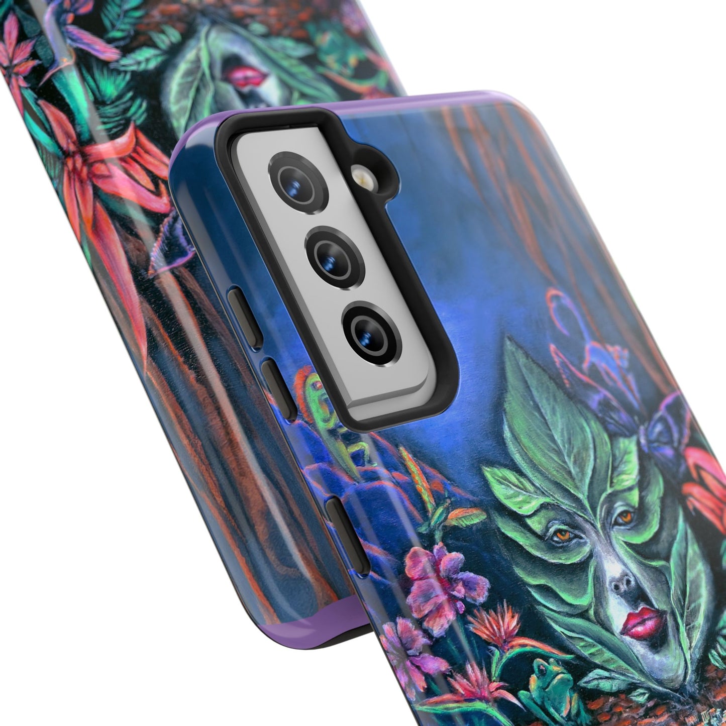 Moonlight Mischief Tough Phone Case for Nature Lovers