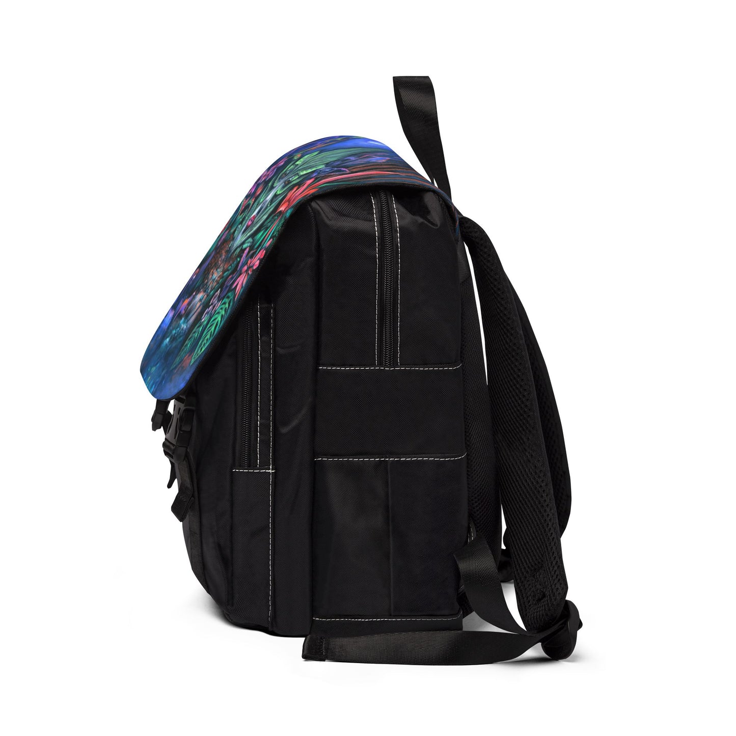 Moonlight Mischief Unisex Casual Shoulder Backpack