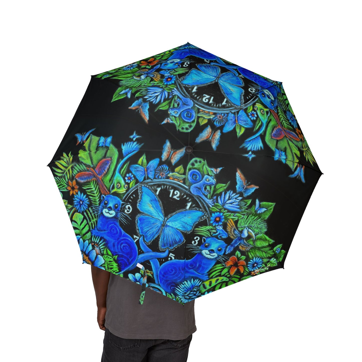 Out of Time Foldable Umbrella