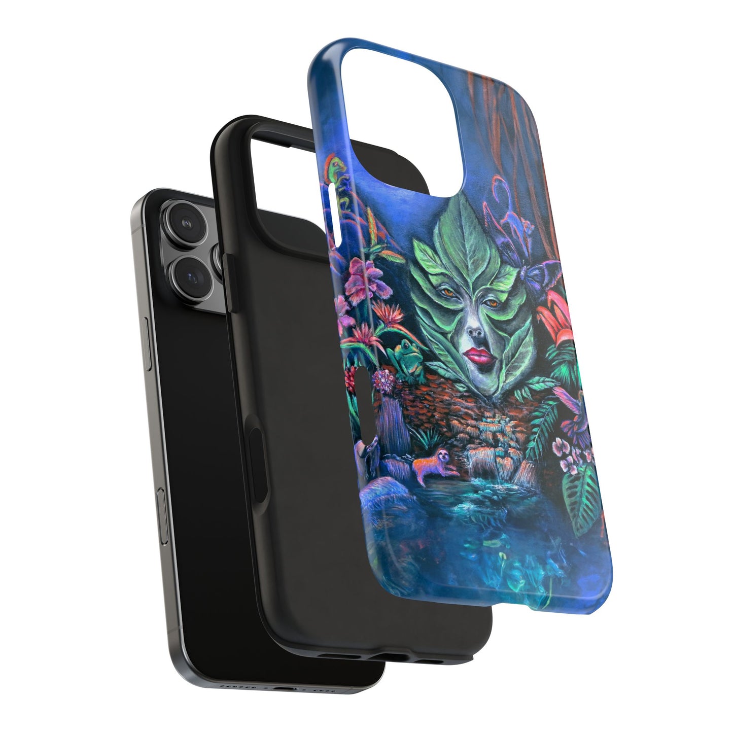 Moonlight Mischief Tough Phone Case for Nature Lovers