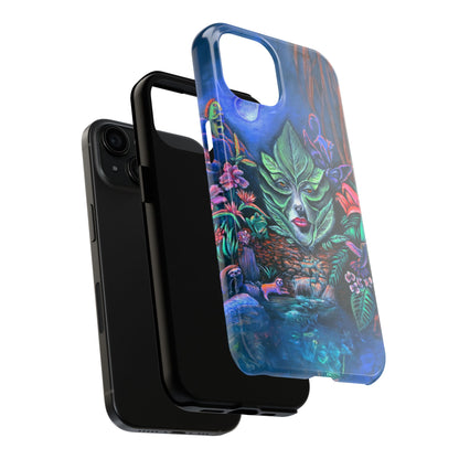 Moonlight Mischief Tough Phone Case for Nature Lovers