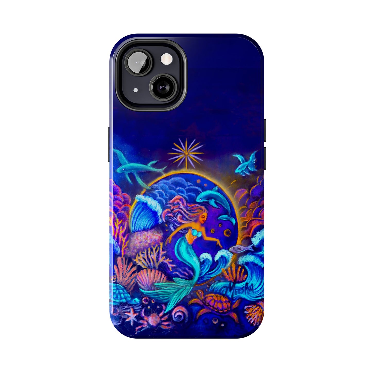 Celestial Extraterrestrial I Tough Phone Case for Mermaid Lovers