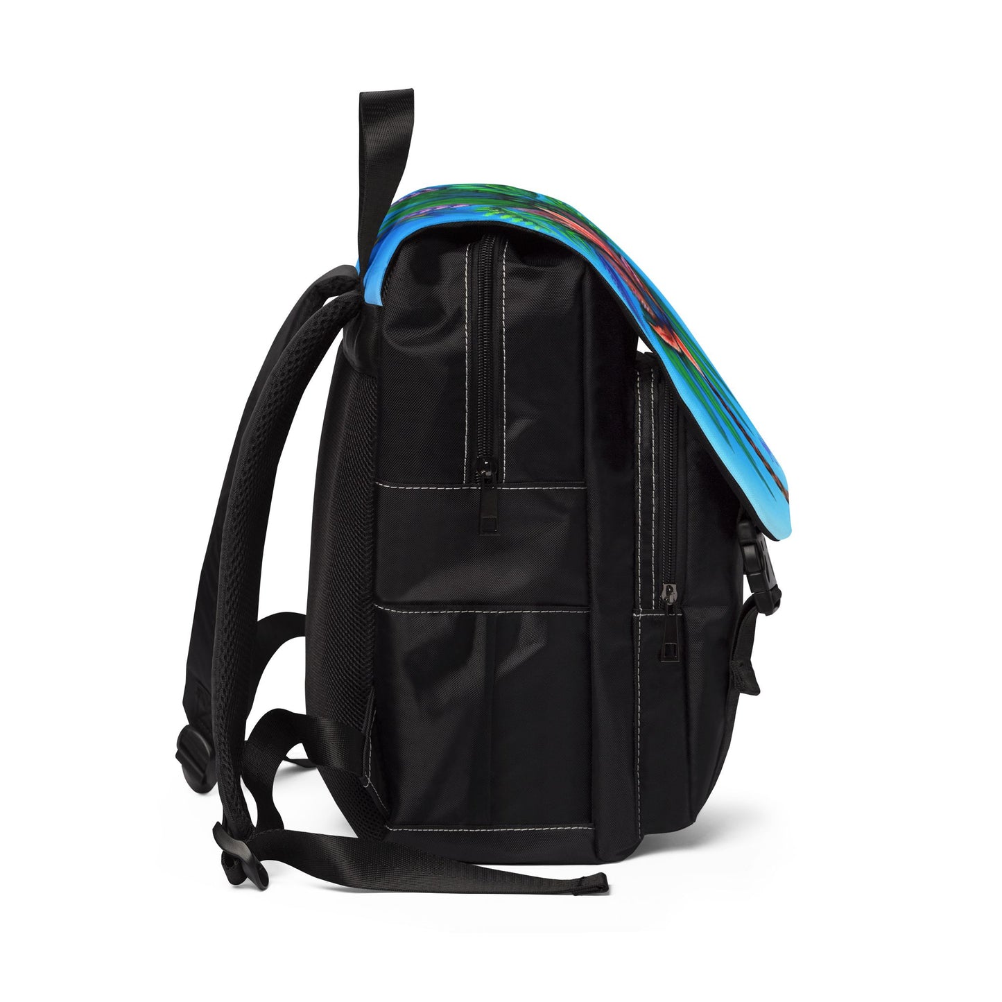 Palm Tree of Life Unisex Casual Shoulder Backpack