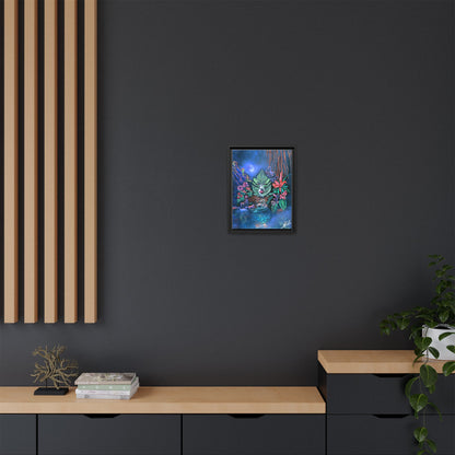 Moonlight Mischief Framed Canvas Print